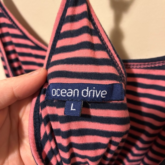 Cute spaghetti strap mini dress with anchor detail - Picture 4 of 4